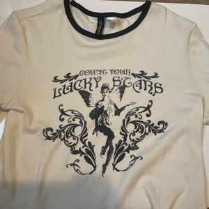 White Long Sleeve Y2K Fairy Top